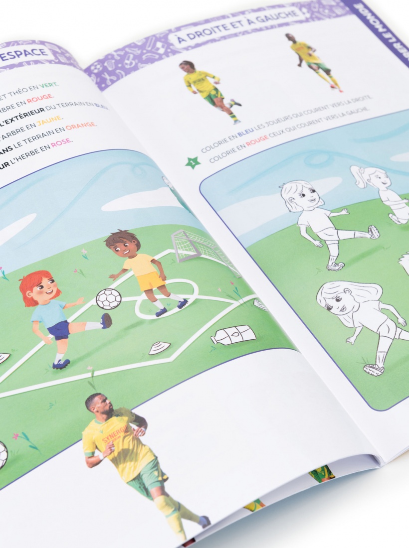 Cahier de Vacances FC Nantes 6ème/5ème