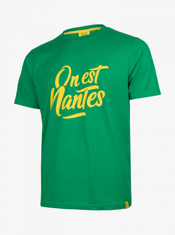 T-Shirt ON EST NANTES Vert Adulte FC NANTES 24/25