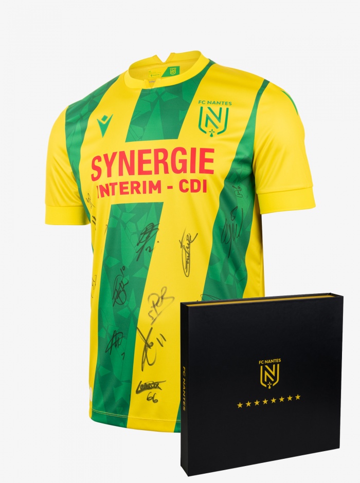 Maillot Domicile Dédicacé FC Nantes 24/25