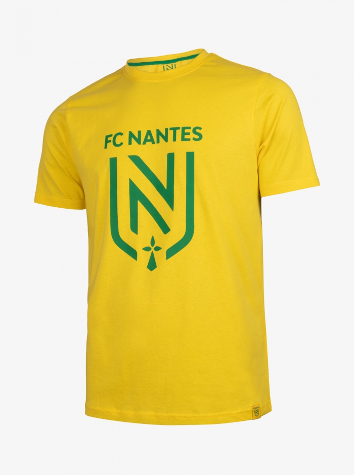 T-Shirt Logo Jaune Adulte FC NANTES 24/25