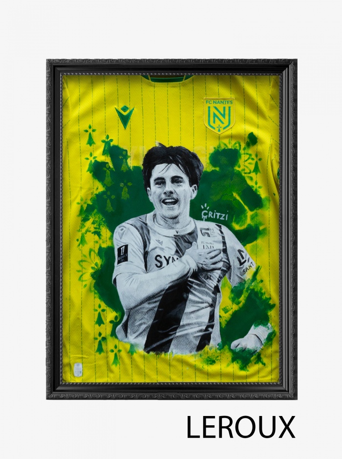 Poster Joueur Sur Maillot FC Nantes