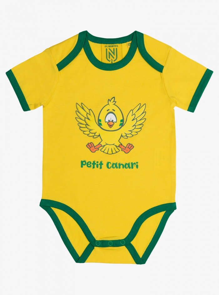 Body Petit Canari Bébé FC Nantes 25/26