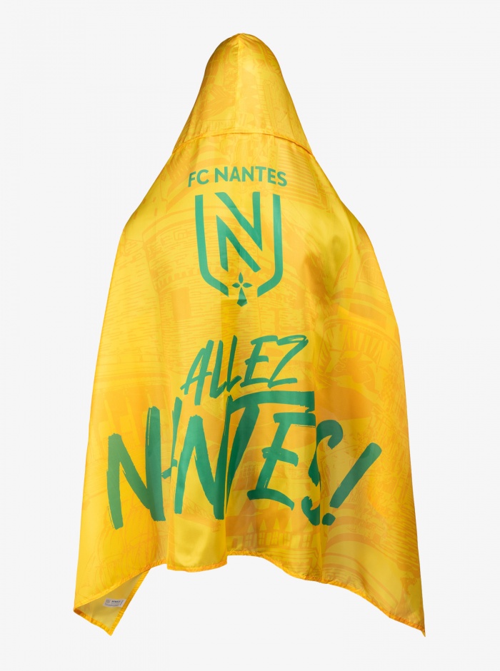 Drapeau/Cape ALLEZ NANTES Adulte