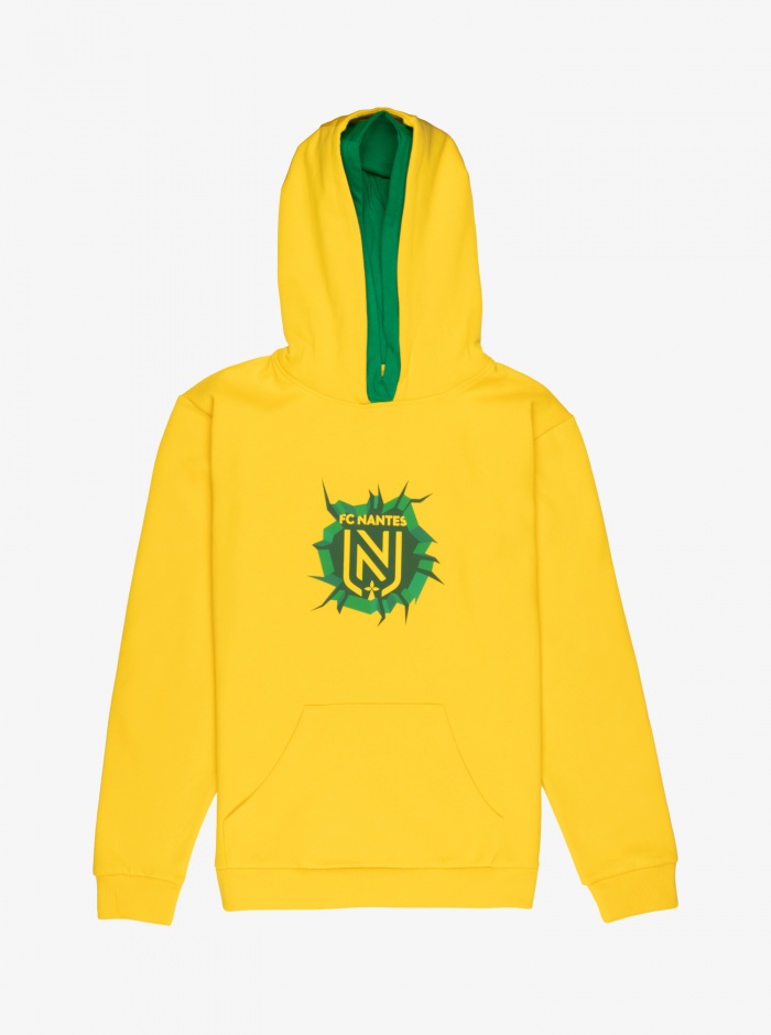 Hoodie Volcanic Jaune Junior FC NANTES 24/25