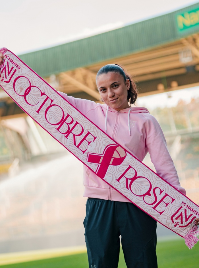 Echarpe Octobre Rose FC Nantes