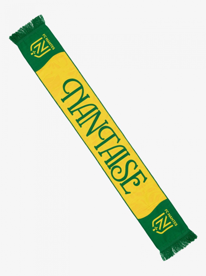 Echarpe Nantaise Jaune Tissée HD