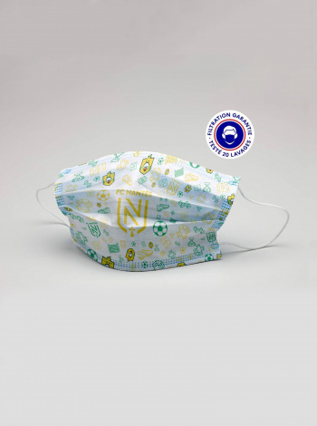 Masque FC Nantes Riri Junior Blanc
