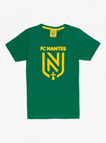 T-Shirt Logo 3D Vert Enfant FC Nantes 23/24