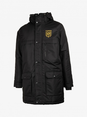 Parka Longue Noire Adulte FC Nantes 24/25