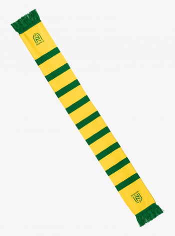 Echarpe Jacquard Rayée Logos