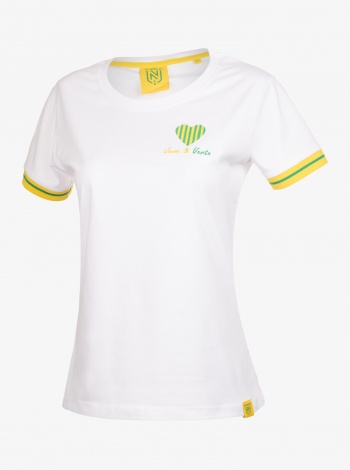 T-Shirt Heart Blanc Femme FC NANTES 24/25