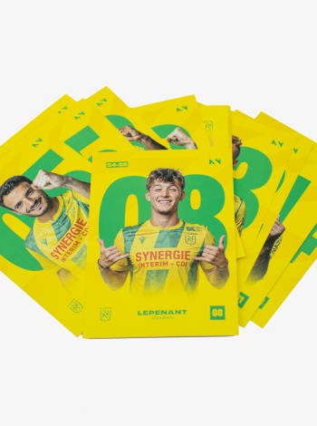 Pack Cartes Joueurs FC Nantes 24/25