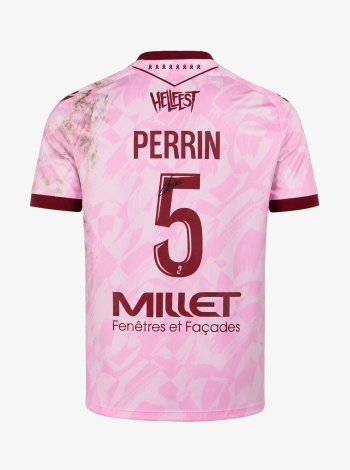 Maillot Octobre Rose Porté/Dédicacé PERRIN  5