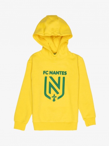 Hoodie Logo Jaune Junior FC Nantes 23/24