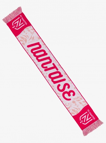 Écharpe NANTAISE Rose Tissée HD