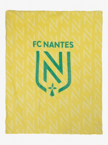 Plaid Sherpa Logo Jaune