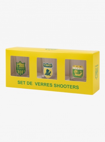 Verre à Shooter Logos Série 2 (Lot de 3)