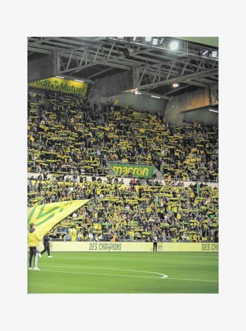Carte Postale Musicale FC Nantes