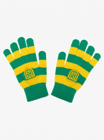 Gants Acryliques Jaune&Vert