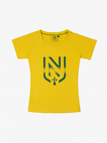 T-Shirt Fusion Jaune Femme FC Nantes 22/23