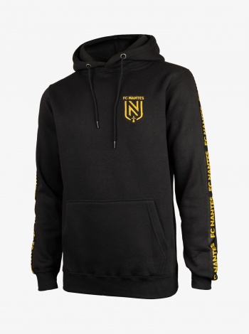 Hoodie Bande Noir Adulte FC NANTES 24/25