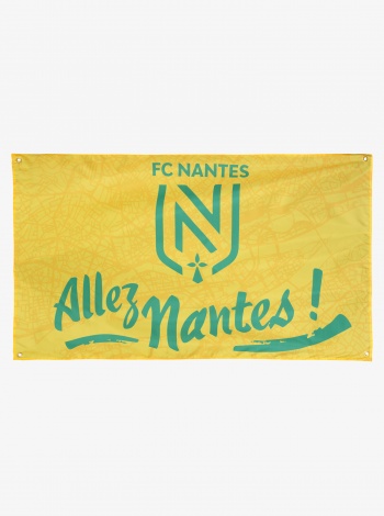 Drapeau Mural Allez Nantes/Plan