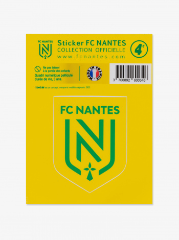 Sticker Logo Non-Domé FC Nantes