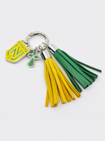 Porte-Clés Pompons Logo/Hermine FC Nantes