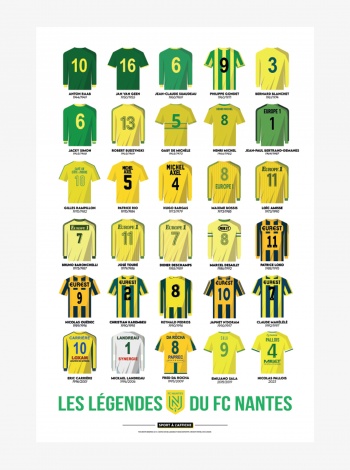 Illustration  Les Légendes du FC Nantes