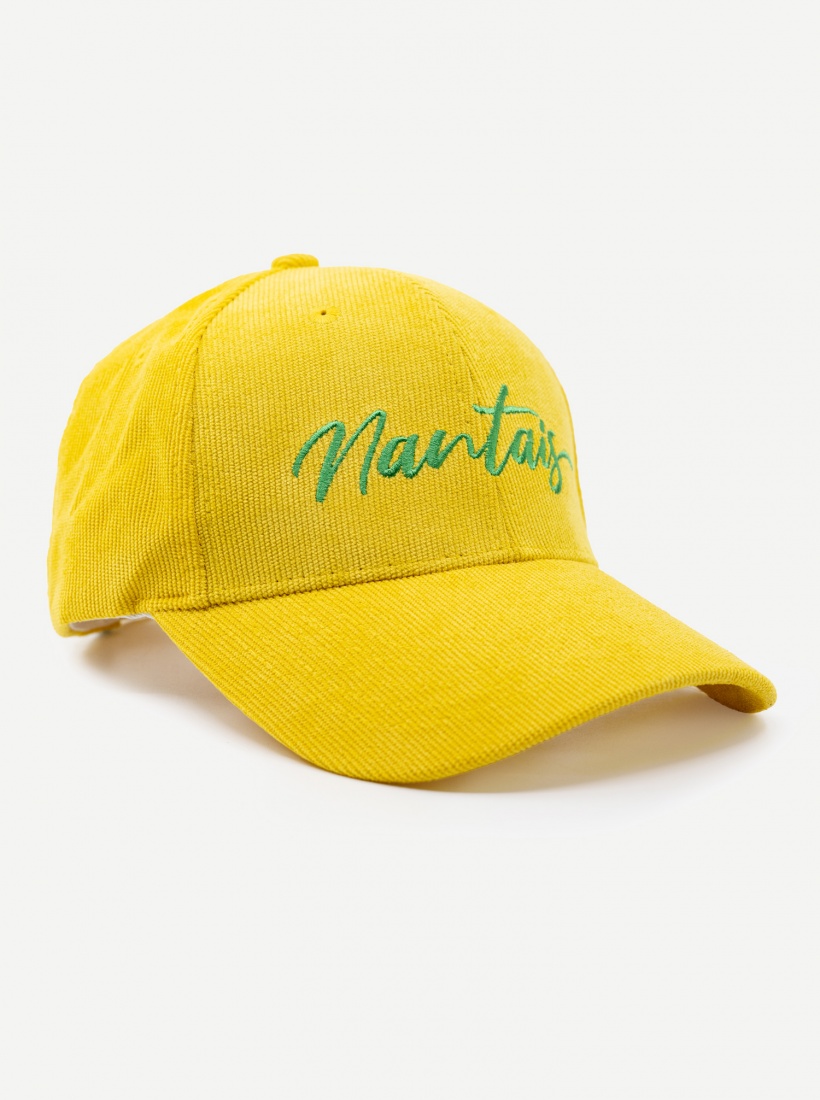 Casquette Velours Jaune Nantais