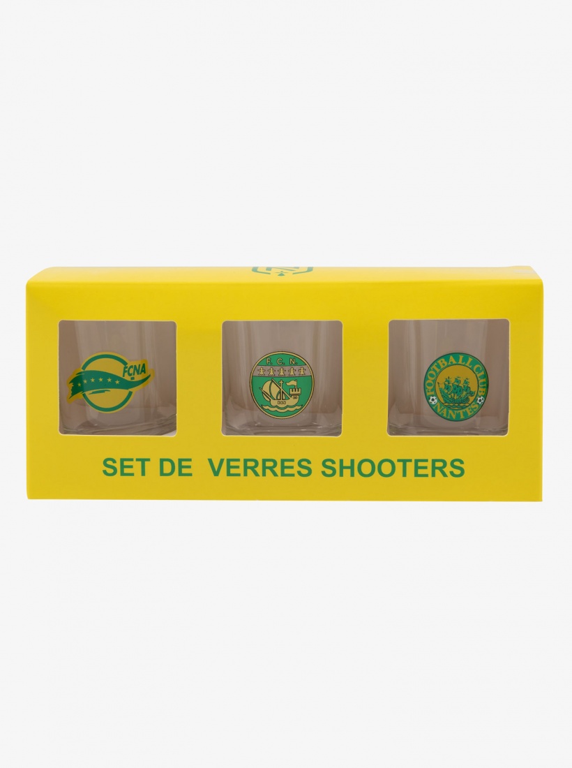 Verre à Shooter Logos Série 3 (Lot de 3)