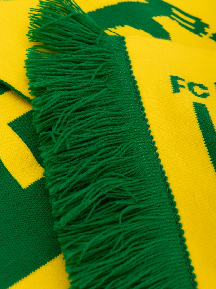 Echarpe Jacquard FC NANTES/Jaune&Vert