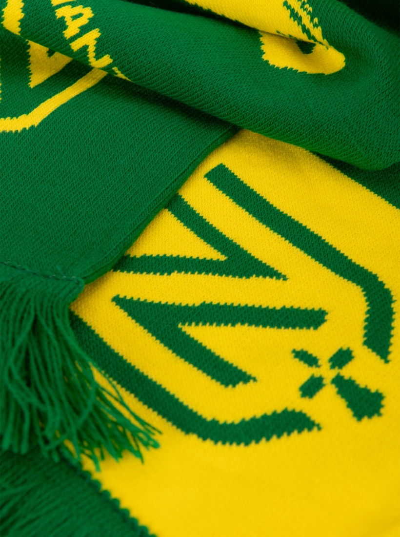Echarpe Jacquard FC NANTES/Jaune&Vert
