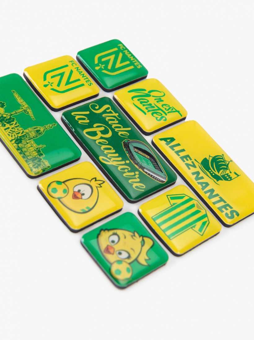 Kit 9 Magnets FC Nantes