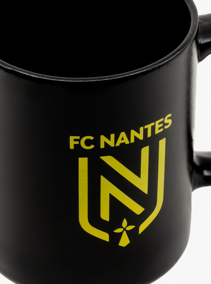 Mug Mat Noir Logo FC Nantes