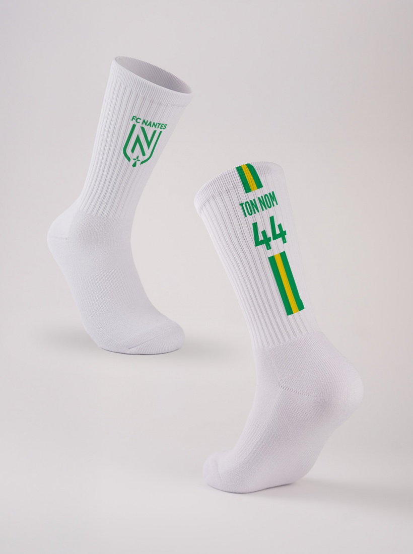 Chaussettes Bandes Bicolores Personnalisables