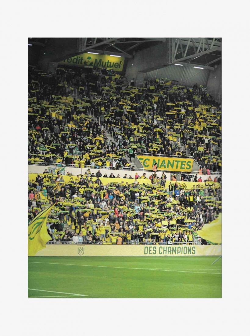 Carte Postale Musicale FC Nantes
