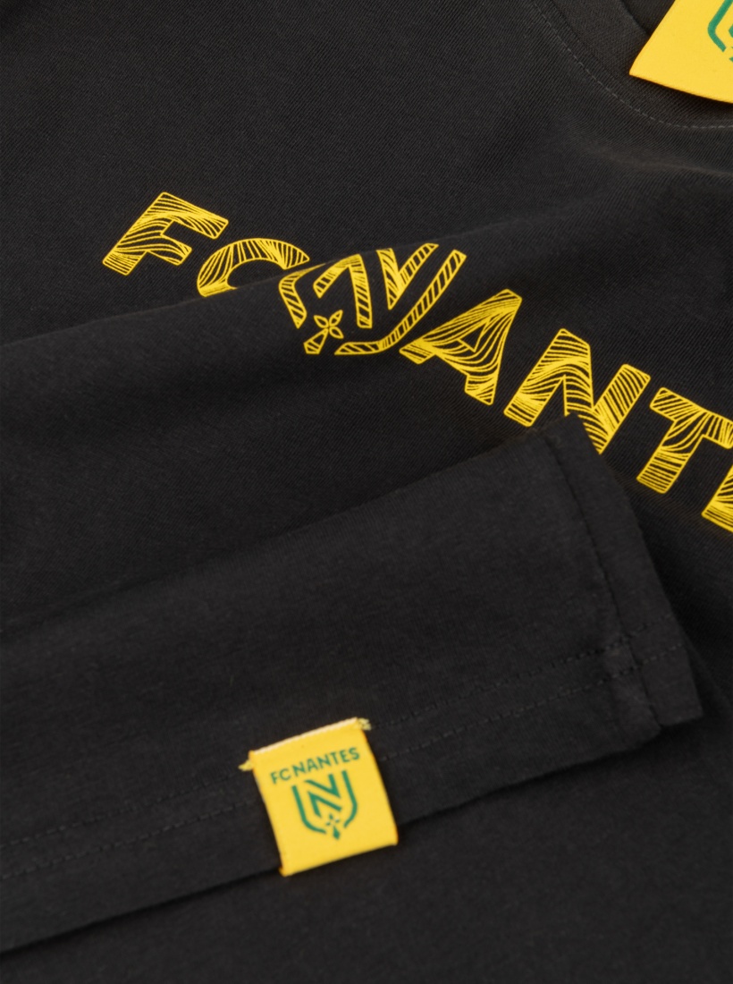 T-Shirt Focus Noir Junior FC NANTES 24/25