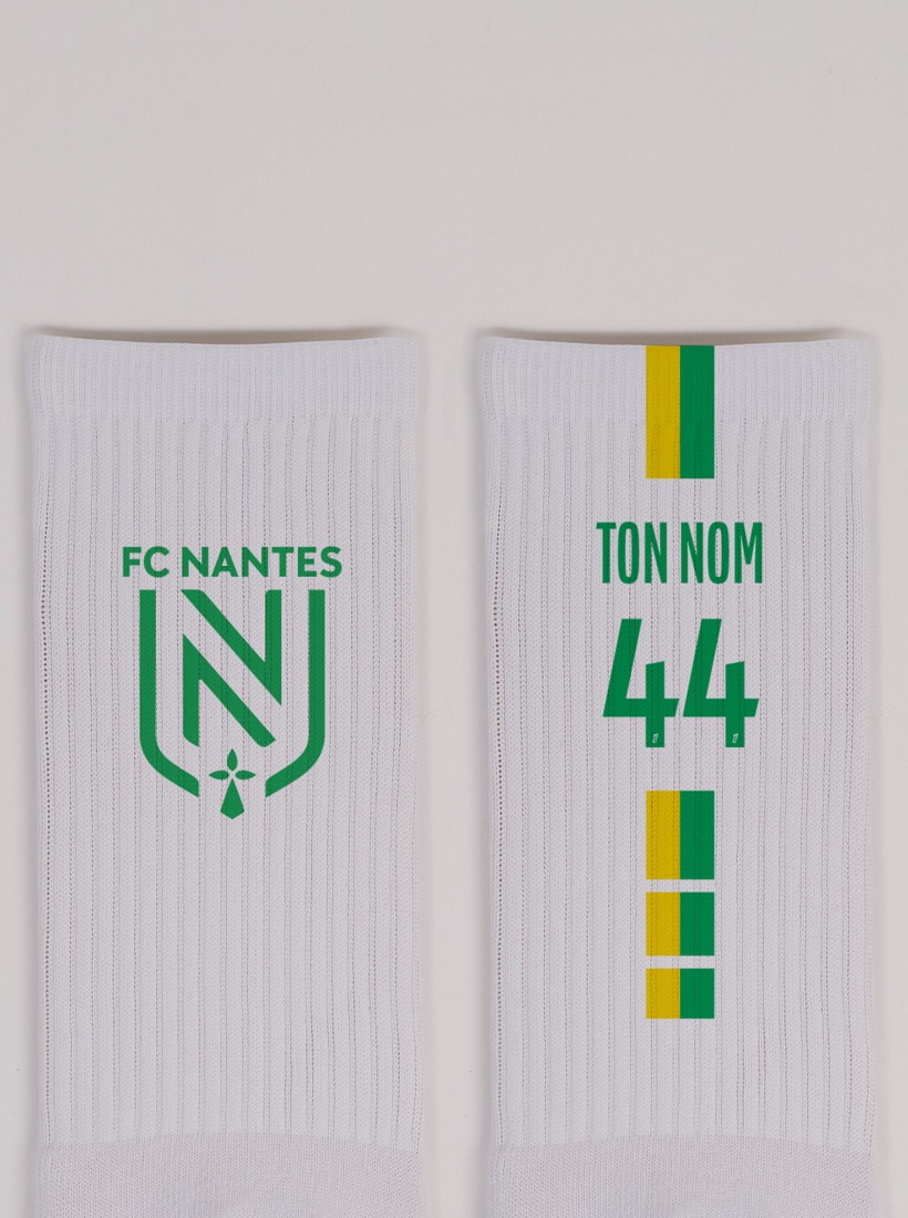 Chaussettes 2 Bandes Bicolores Personnalisables
