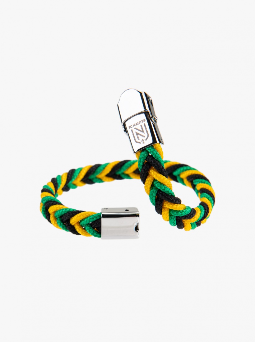 Bracelet Tressé Tricolore FC Nantes 24/25