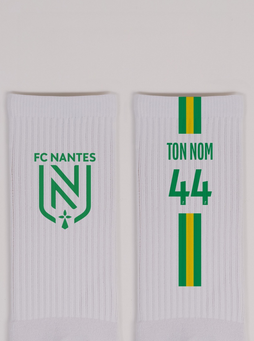 Chaussettes Bandes Bicolores Personnalisables