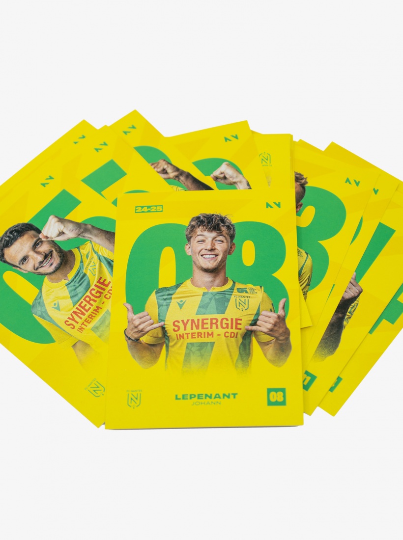 Pack Cartes Joueurs FC Nantes 24/25