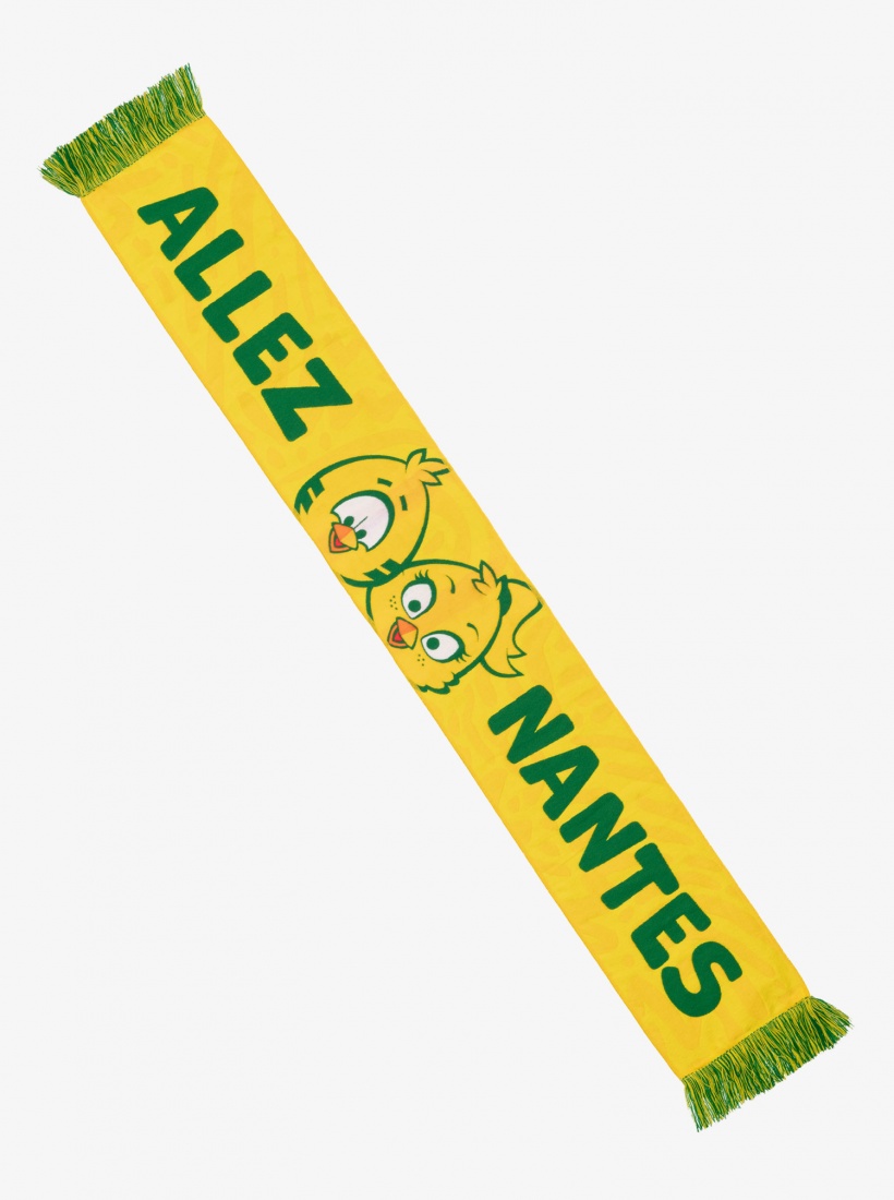 Echarpe Allez Nantes / Mascottes Tissée HD