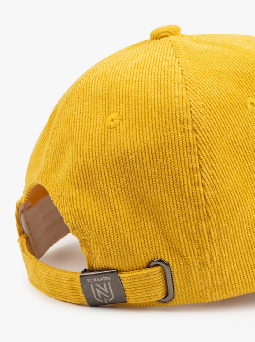Casquette Velours Jaune Nantais