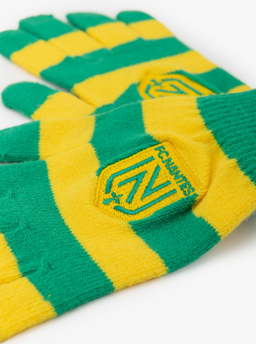 Gants Acryliques Jaune&Vert