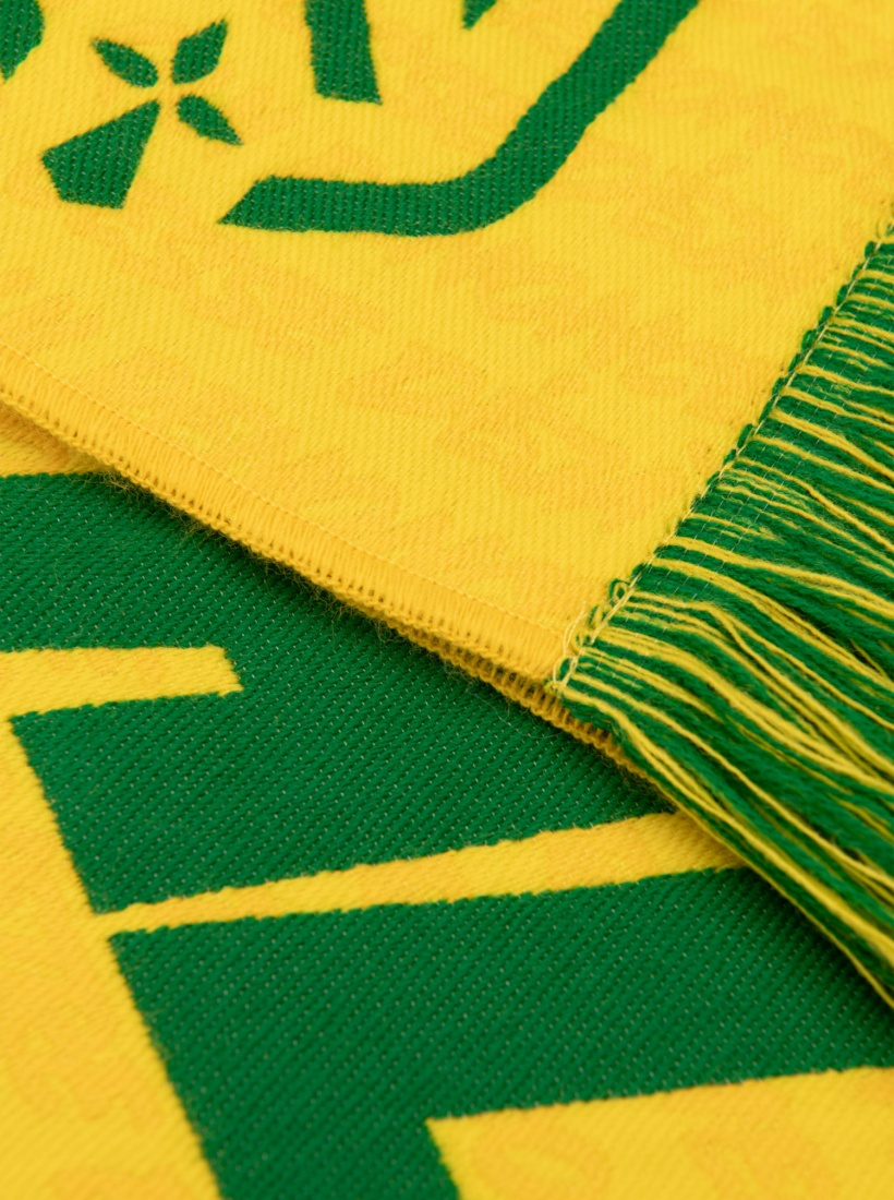 Echarpe Allez Nantes Slogan Tissée HD