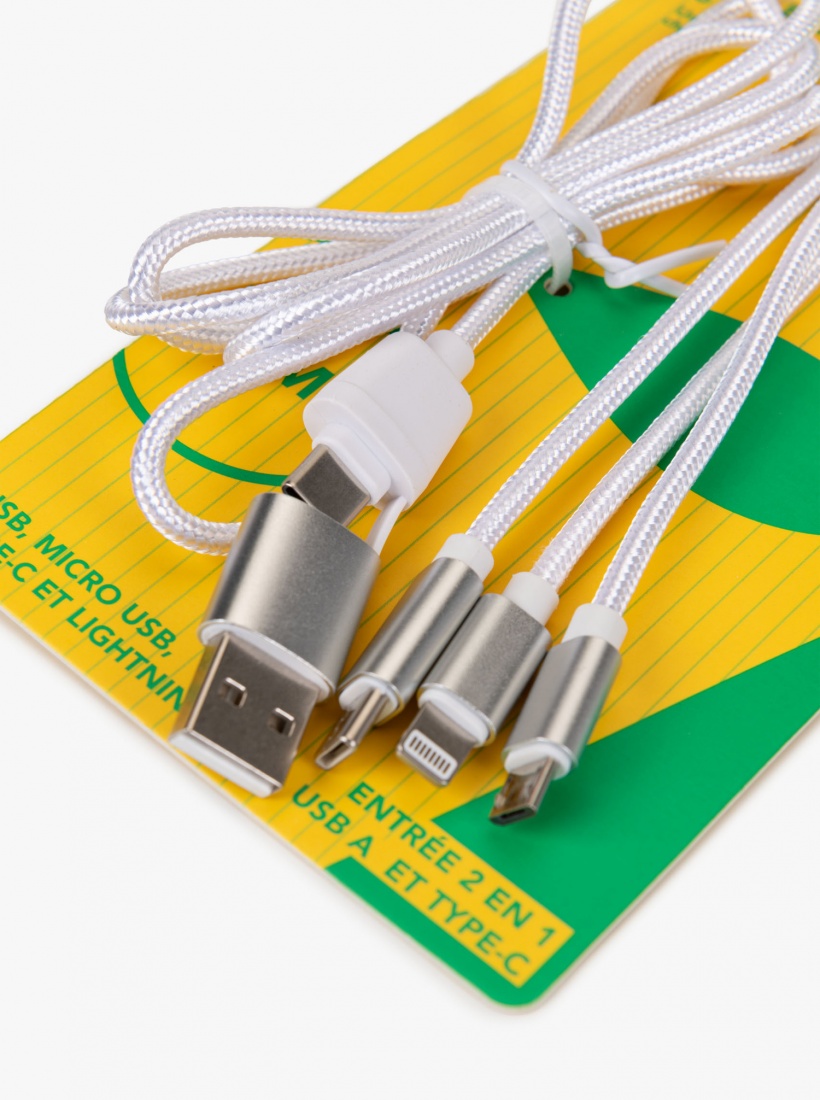 Cable Multi-Chargeur Logo