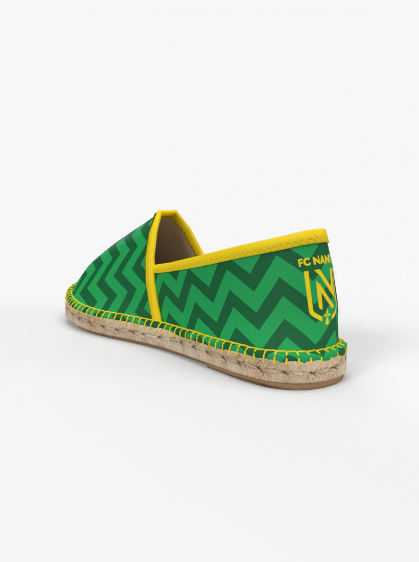 Espadrilles FC Nantes Rayées