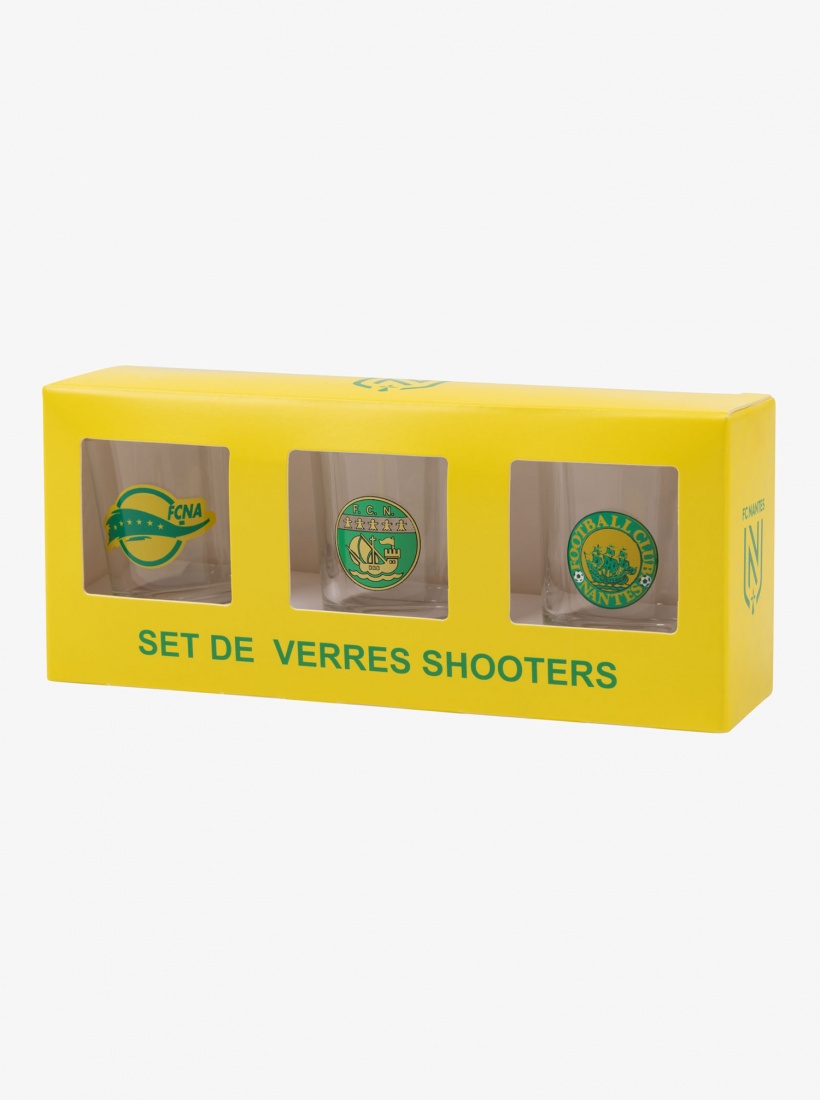 Verre à Shooter Logos Série 3 (Lot de 3)