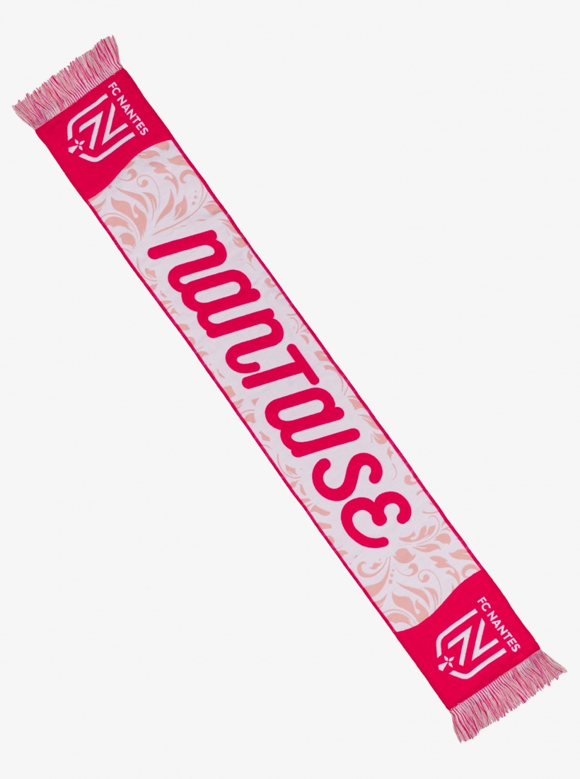 Écharpe NANTAISE Rose Tissée HD